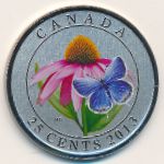 Canada, 25 cents, 2013