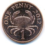 Гернси, 1 пенни (2012 г.)