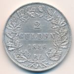 Frankfurt, 2 gulden, 1845–1856