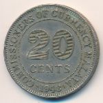 Малайя, 20 центов (1948 г.)