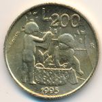Сан-Марино, 200 лир (1995 г.)