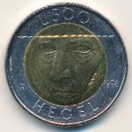 San Marino, 500 lire, 1996