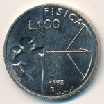 San Marino, 100 lire, 1998