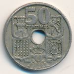 Испания, 50 сентимо (1949 г.)