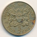 Кения, 5 центов (1978 г.)