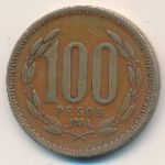 Chile, 100 pesos, 1984