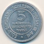 Шлезвиг-Гольштейн., 5/100 марки (1923 г.)
