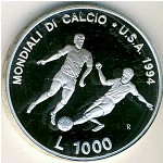 Сан-Марино, 1000 лир (1994 г.)