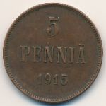 Финляндия, 5 пенни (1915 г.)