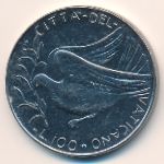 Ватикан, 100 лир (1970 г.)