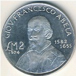 Мальта, 2 фунта (1974 г.)