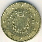 Malta, 50 euro cent, 2008