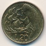 Сан-Марино, 20 лир (1975 г.)