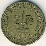 Monaco, 2 francs, 1926