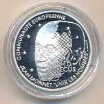Франция, 100 франков - 15 экю (1992 г.)