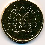 Ватикан, 50 евроцентов (2017 г.)