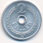 Венгрия, 2 филлера (1963 г.)