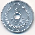 Венгрия, 2 филлера (1963 г.)