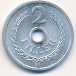 Венгрия, 2 филлера (1963 г.)