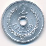 Венгрия, 2 филлера (1963 г.)
