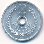 Венгрия, 2 филлера (1963 г.)