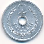Венгрия, 2 филлера (1963 г.)