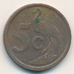 ЮАР, 5 центов (2006 г.)