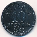 Киссинген., 10 пфеннигов (1918 г.)
