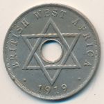 Британская Западная Африка, 1 пенни (1919 г.)
