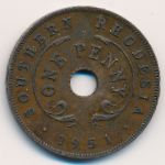 Южная Родезия, 1 пенни (1951 г.)