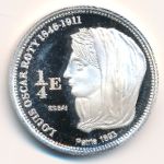 Сен-Бартельми., 1/4 евро (2004 г.)