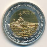 Juan de Nova Island., 500 francs, 2018