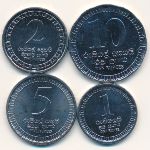 Шри-Ланка, Набор монет (2017 г.)