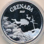Grenada, 2 dollars, 2018