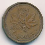 Канада, 1 цент (1982 г.)