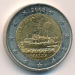 Malta., 2 euro, 2008
