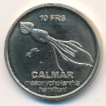 Французские Южные и Антарктические Территории, 10 франков (2011 г.)