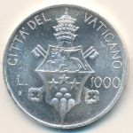 Vatican City, 1000 lire, 1978