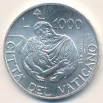 Vatican City, 1000 lire, 1997