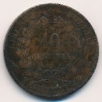 France, 10 centimes, 1897