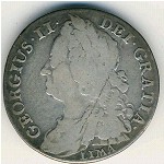 Великобритания, 1 шиллинг (1745–1746 г.)