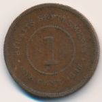 Стрейтс-Сетлментс, 1 цент (1888 г.)