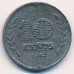 Netherlands, 10 cents, 1942