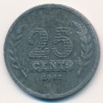 Нидерланды, 25 центов (1941 г.)