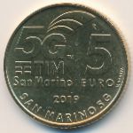 San Marino, 5 euro, 2019