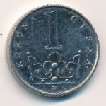 Czech, 1 koruna, 2003