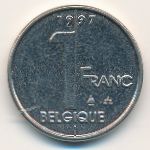 Бельгия, 1 франк (1997 г.)