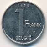 Бельгия, 1 франк (1998 г.)