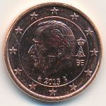 Belgium, 1 euro cent, 2008–2013