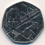 Великобритания, 50 пенсов (2014 г.)